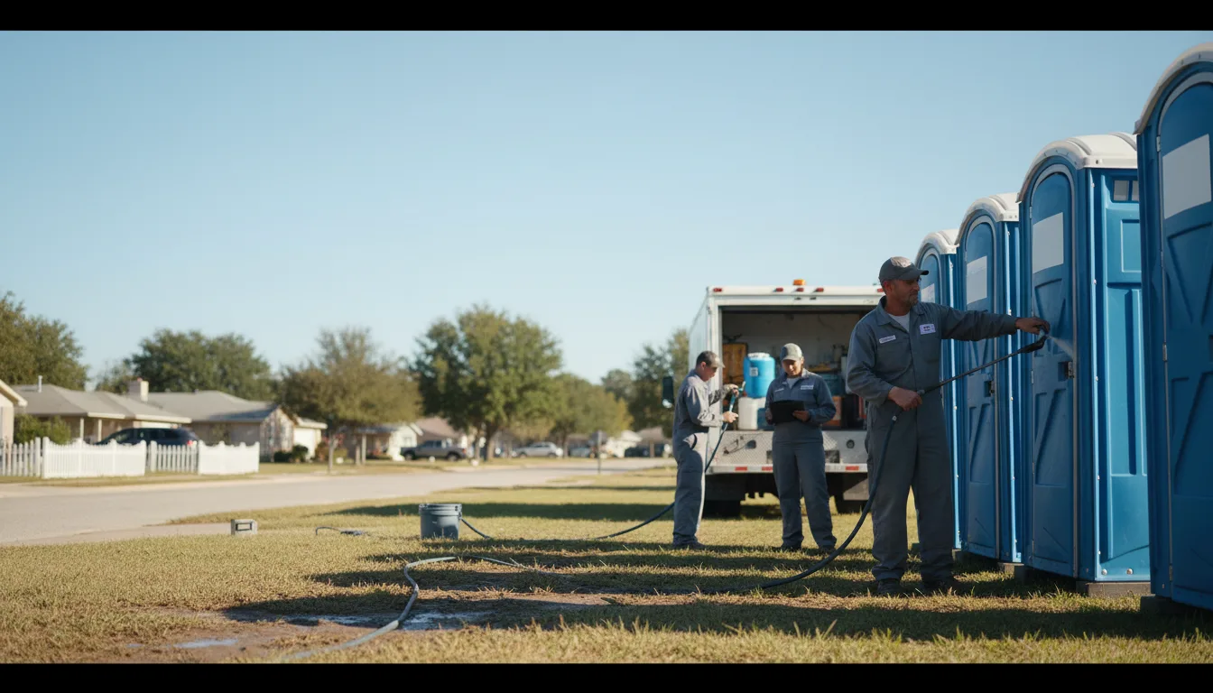 Long-Term Portable Toilet Rental in Valhermoso Springs, AL near me
